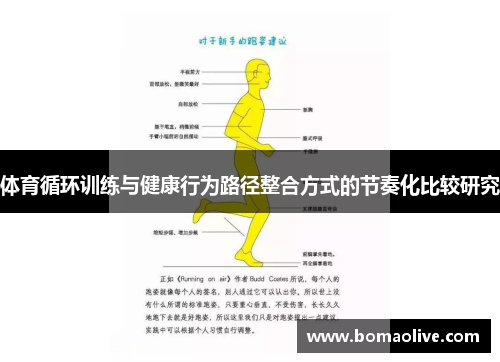 体育循环训练与健康行为路径整合方式的节奏化比较研究
